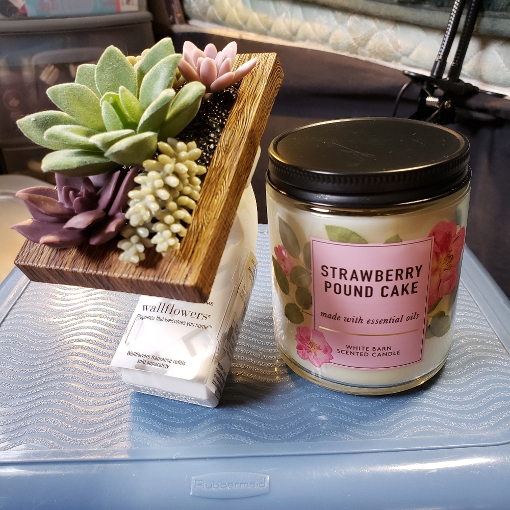 Strawberry short cake/Wallflower set